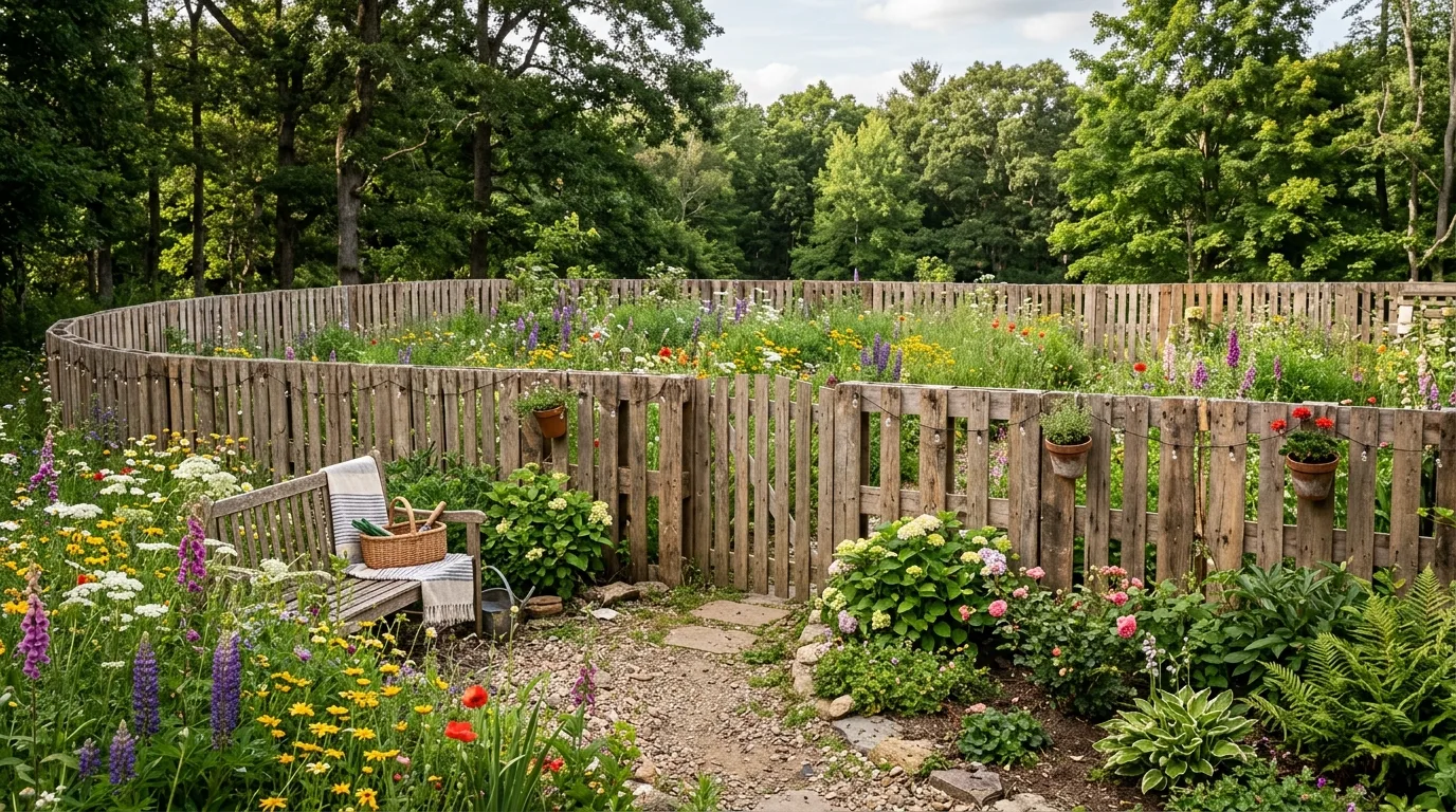 10 Pallet Fence Ideas for a Budget-Friendly Backyard